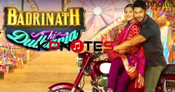 Badrinath Ki Dulhania Piano notes humsafar
